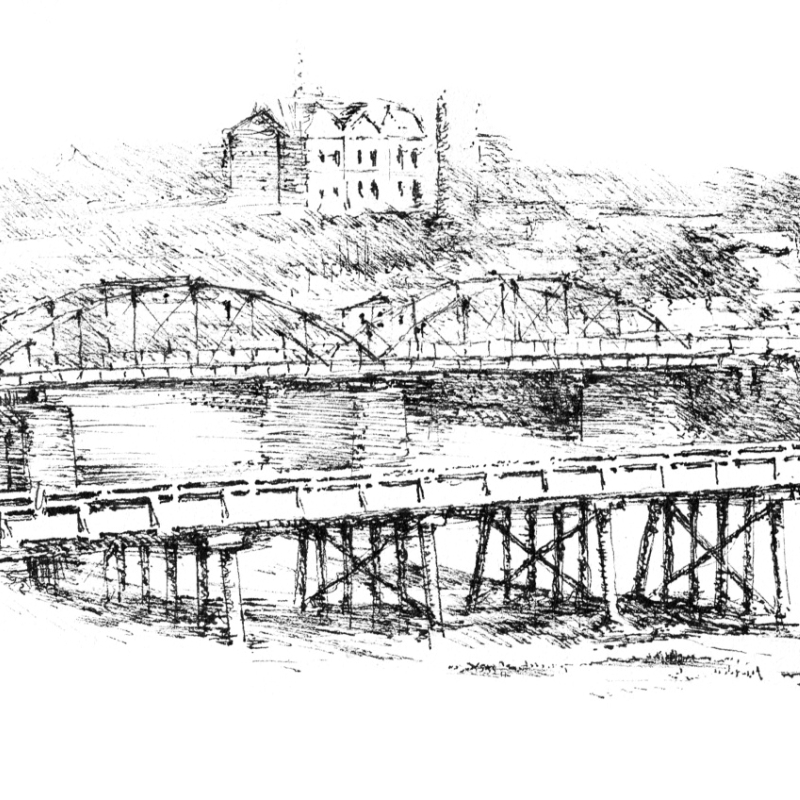 Panorama Śremu z 1898 r., Śrem